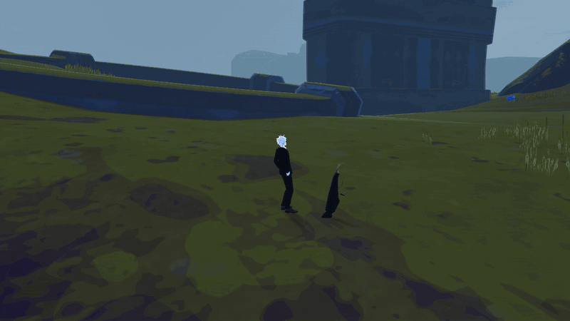Blue — pull enemies into the field.