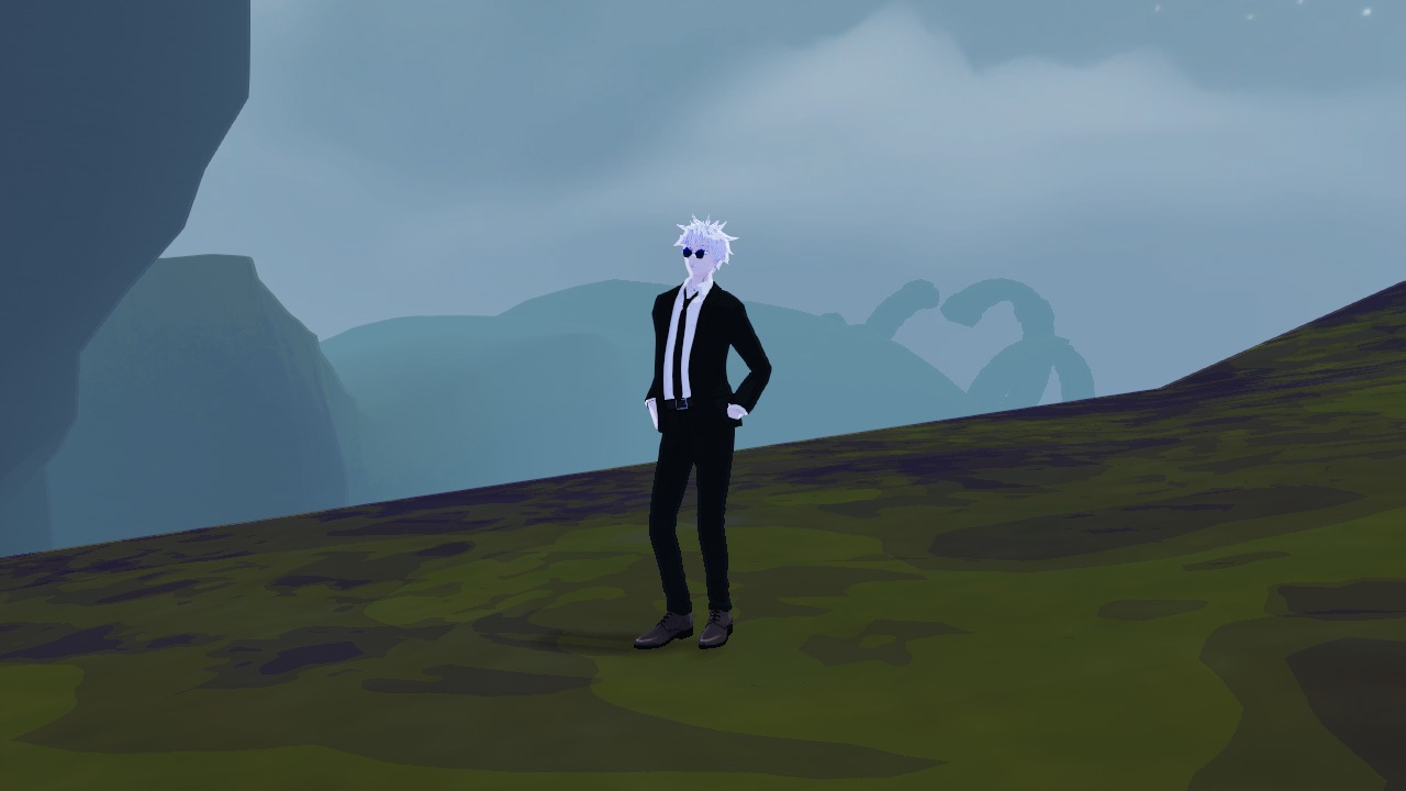 Satoru Gojo in Risk of Rain 2